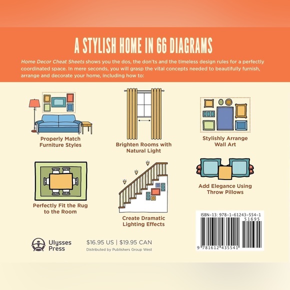 Home Decor Cheat Sheets: Need-to-Know Stuff for Stylish Living (Illustrated Ed.) - Picture 2 of 11